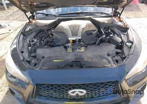 2018 Infiniti Q50 3.0T Red Sport 400 из США, поврежденный, VIN JN1FV7AR6JM700183